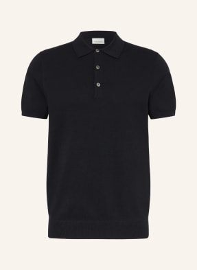 Profuomo Pletené Polo Tričko černá