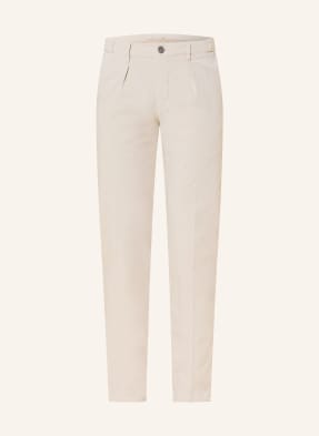 Profuomo Chino Relaxed Fit krémová
