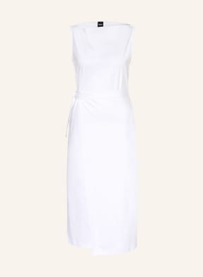 Boss Wickelkleid Emiaky Aus Jersey weiss