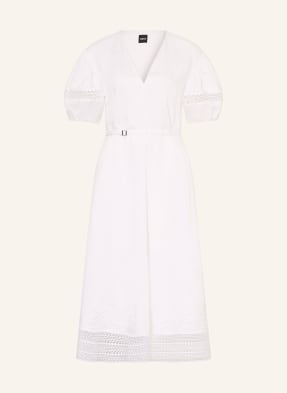 Boss Kleid Doralia Mit Spitze weiss