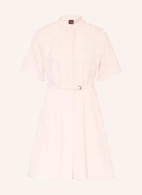 Boss Kleid Dalinia Mit Leinen rosa
