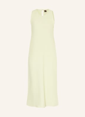Boss Kleid Delinna Mit Leinen gruen