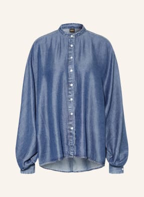 Boss Jeansbluse Betta blau