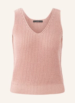 Oui Stricktop Mit Glitzergarn rosa