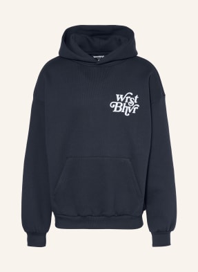 Wrstbhvr Oversized Mikina S Kapucí Reen tmavě modrá
