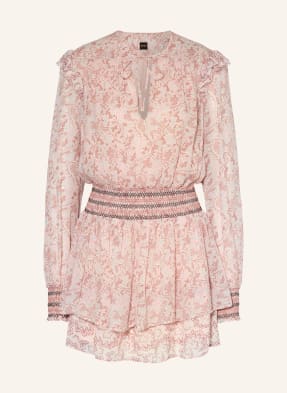 Boss Kleid Darmia Mit Rüschen rosa