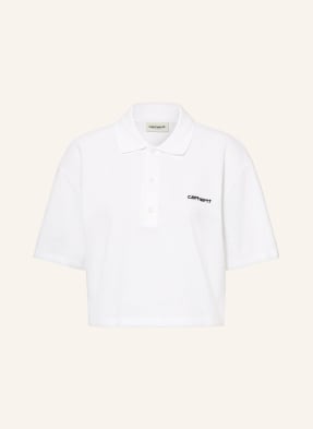 Carhartt Wip Piqué Polokošile bílá / černá