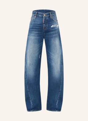 dsquared2 Džíny Loose Twst Regular Fit 470 navy blue