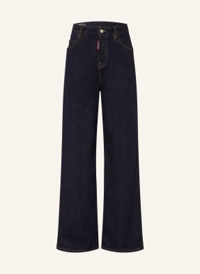 dsquared2 Wide Leg Jeans blau