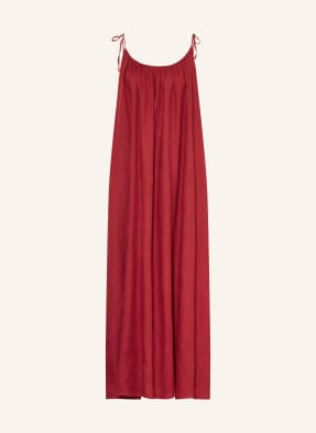 Mrs & Hugs Leinenkleid rot