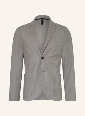 Harris Wharf London Slim Fit Sako S Piké Vzorem světle šedá