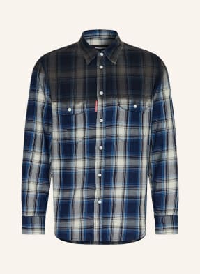 dsquared2 Hemd Comfort Fit blau