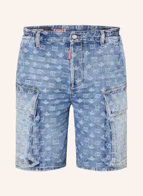 dsquared2 Džínové Šortky 470 navy blue