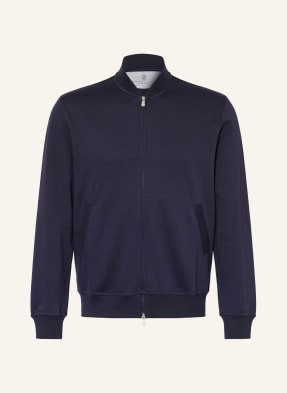 Brunello Cucinelli Sweatjacke blau
