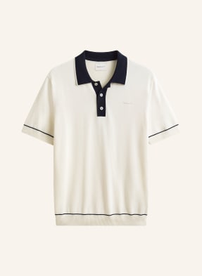 Gant Strick-Poloshirt beige