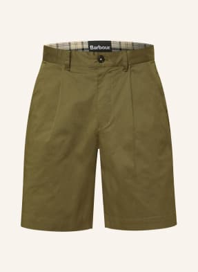Barbour Šortky Mordey olivová