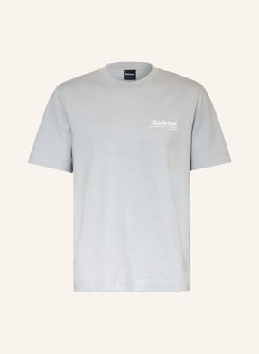 Barbour Tričko Wildfell černošedá