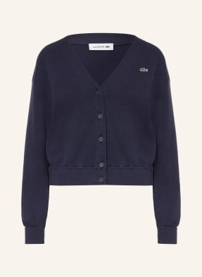Lacoste Strickjacke blau