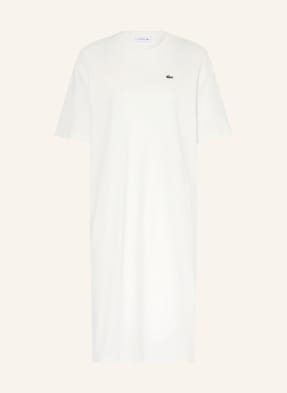 Lacoste Jerseykleid weiss