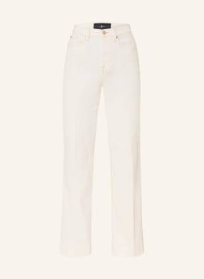 7 For All Mankind Zvonové Džíny Tailorless Modern Dojo rgs white