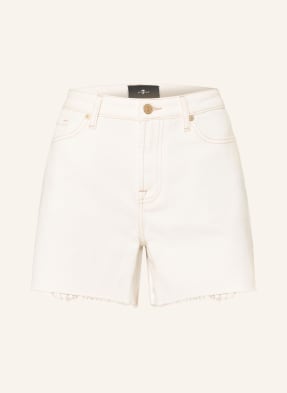 7 For All Mankind Džínové Šortky Monroe mky white