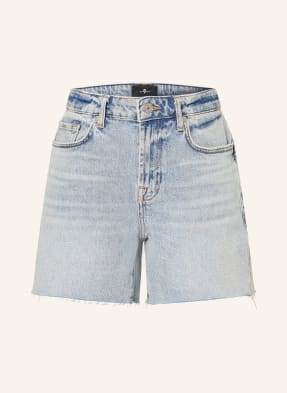 7 For All Mankind Džínové Šortky Monroe od1 mid blue