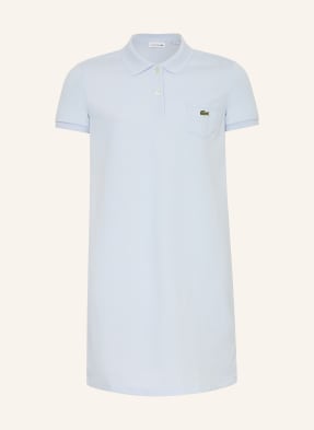 Lacoste Piqué-Polokleid blau