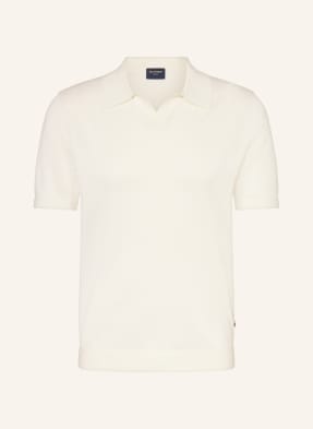 Olymp Strick-Poloshirt weiss