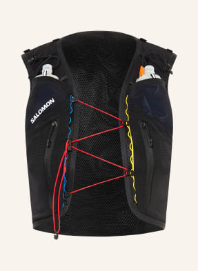 Salomon Laufweste Adv Skin 12 Race Flag schwarz