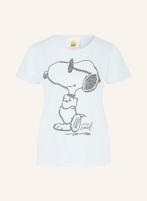 Princess Goes Hollywood Tričko Snoopy S Ozdobnými Kamínky tmavě modrá