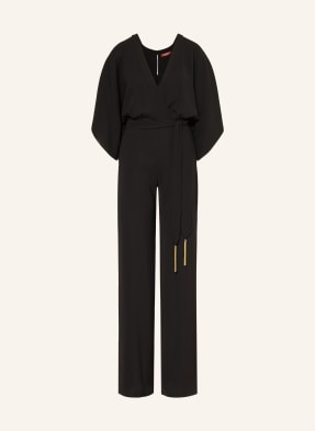 Max Mara Studio Kombinéza Ode S 3/4 Rukávem černá