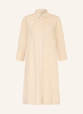 Lilienfels Hemdblusenkleid Liano Aus Leinen beige
