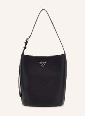 Guess Beuteltasche Meridian Mit Pouch schwarz