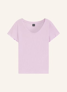 Boss Schlafshirt Cosy Waffle lila