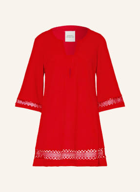 Maryan Mehlhorn Strandkleid Mit 3/4-Arm rot
