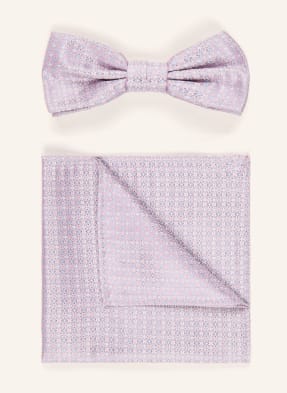 Prince Bowtie Sada: Motýlek A Kapesník růžová