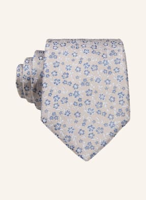 Prince Bowtie Kravata béžová / tmavě modrá / modrá