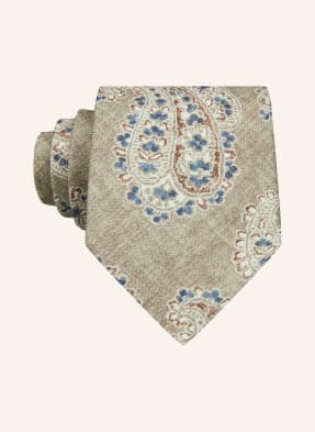 Prince Bowtie Kravata šedá / hnědá / modrá