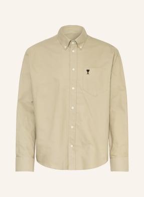 Ami Paris Košile Comfort Fit khaki