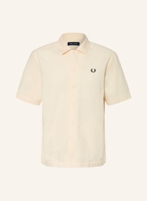 Fred Perry Košile S Krátkým Rukávem Comfort Fit režná