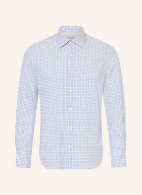 Officine Générale Košile Younes Comfort Fit tmavě modrá / bílá