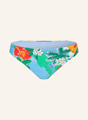 Seafolly Základní Bikiny Viva Vacation tmavě modrá / oranžová / zelená