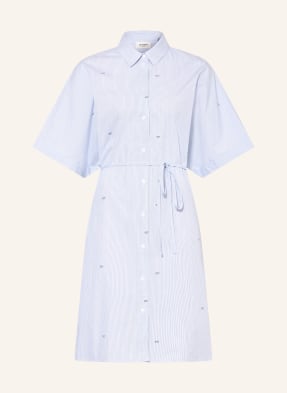 Joop! Jeans Košilové Šaty Davinia modrá / bílá