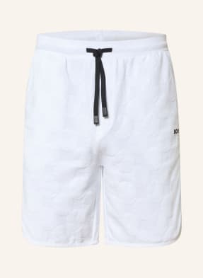 Boss Sweatshorts Member weiss