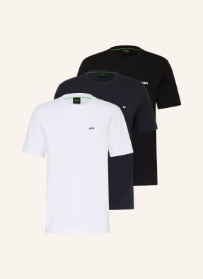Boss 3er-Pack T-Shirts schwarz