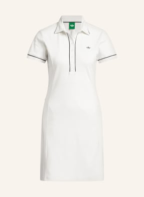 Adidas Originals Piqué Polo Šaty Originals krémová / tmavě modrá