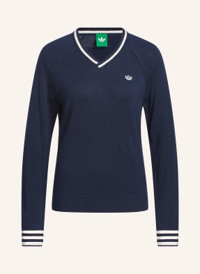 Adidas Originals Svetr tmavě modrá / bílá