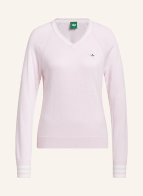 Adidas Originals Svetr růžová / bílá