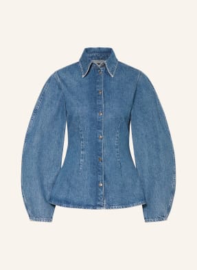Rotate Džínová Bunda 1602 medium blue denim