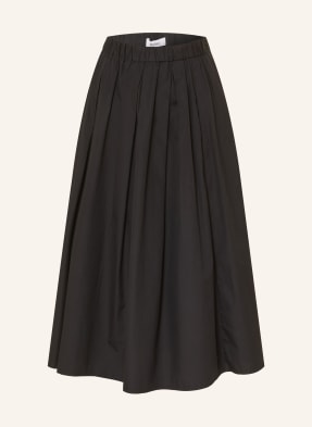 Stylein Skládaná Sukně Jorina černá